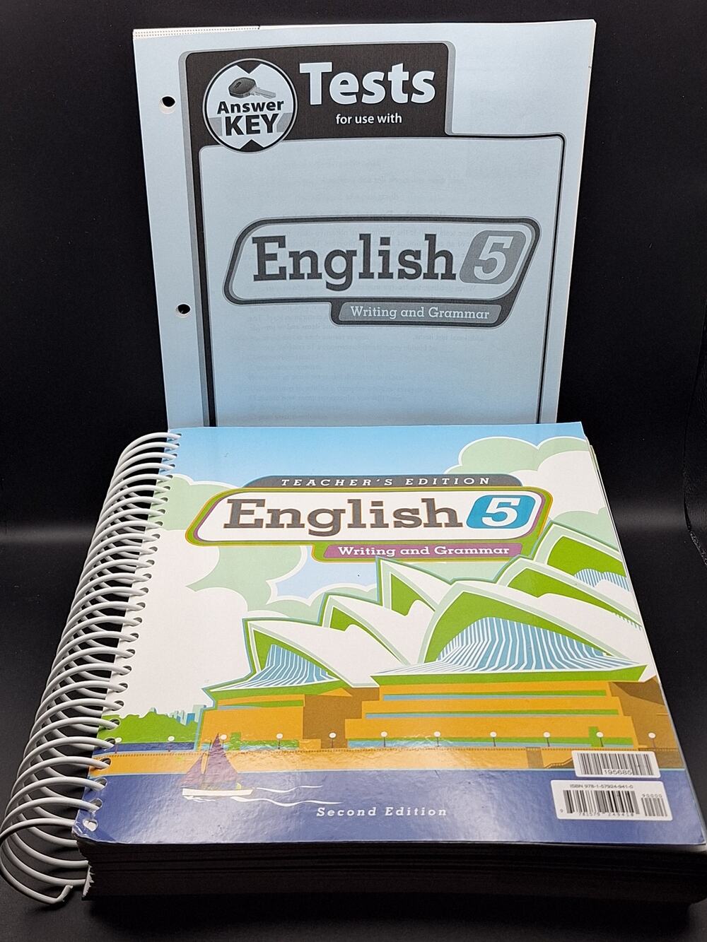 BJU Press English 5 (5th Grade) Teacher's Edition & Test Pack 2nd Edition, 2005